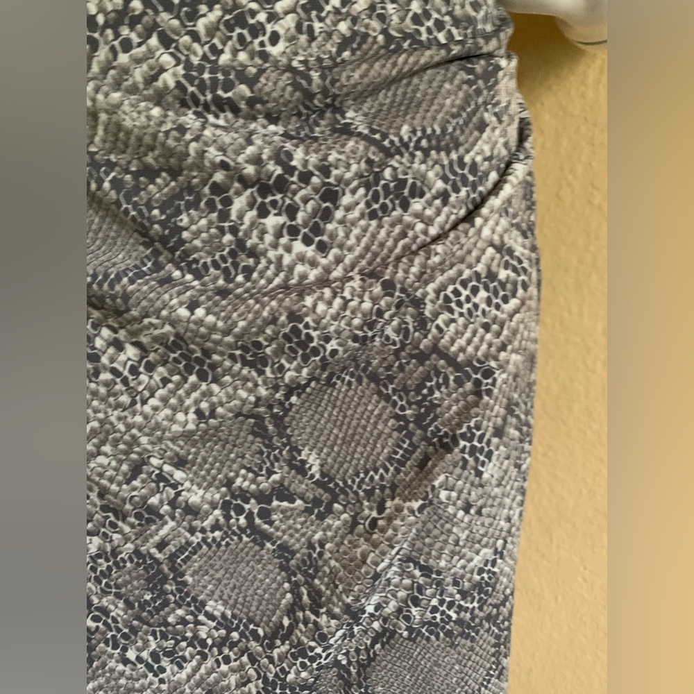 Connected Snake Print Apparel Dress - Picture 3 of 8